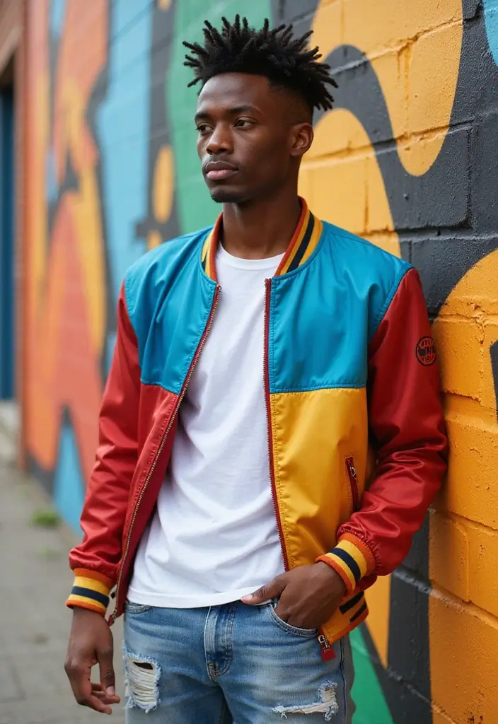 30 Stylish Low Taper Fade Haircuts for Black Men: Classic to Creative Designs - 28. Spiky Hair with Low Taper Fade