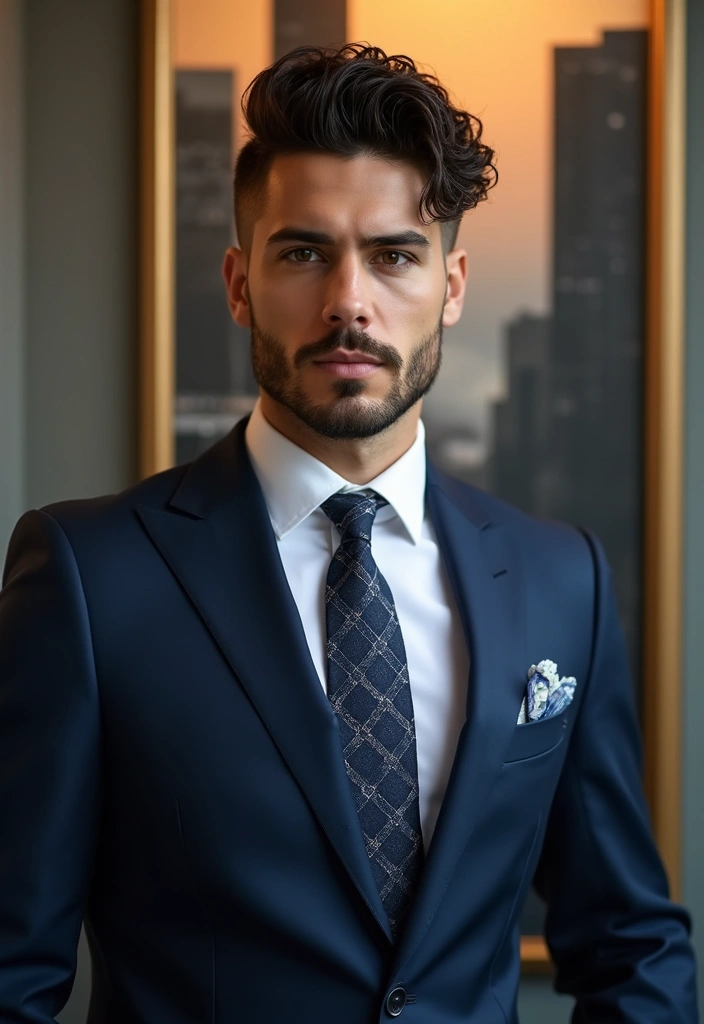 30 Taper Fade Curly Hair Looks Fresh, Clean and Stylish 17 30 Taper Fade Curly Hair Looks Fresh, Clean and Stylish - 15. Taper Fade with Defined Curls and Beard