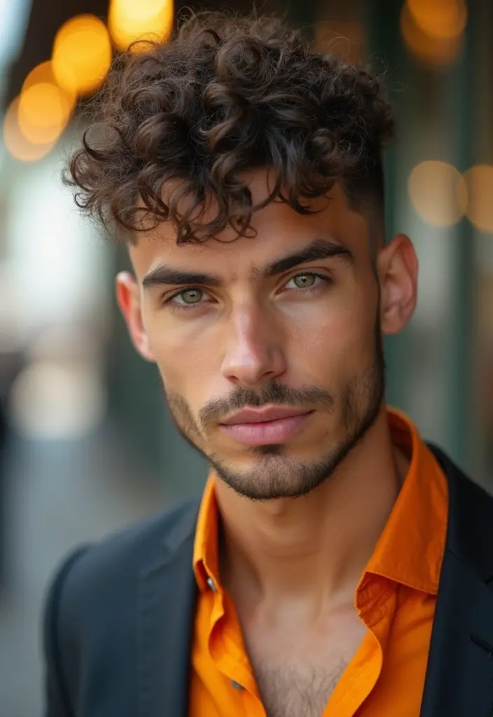 30 Taper Fade Curly Hair Looks Fresh, Clean and Stylish 4 30 Taper Fade Curly Hair Looks Fresh, Clean and Stylish - 4. Curly Fade with Undercut