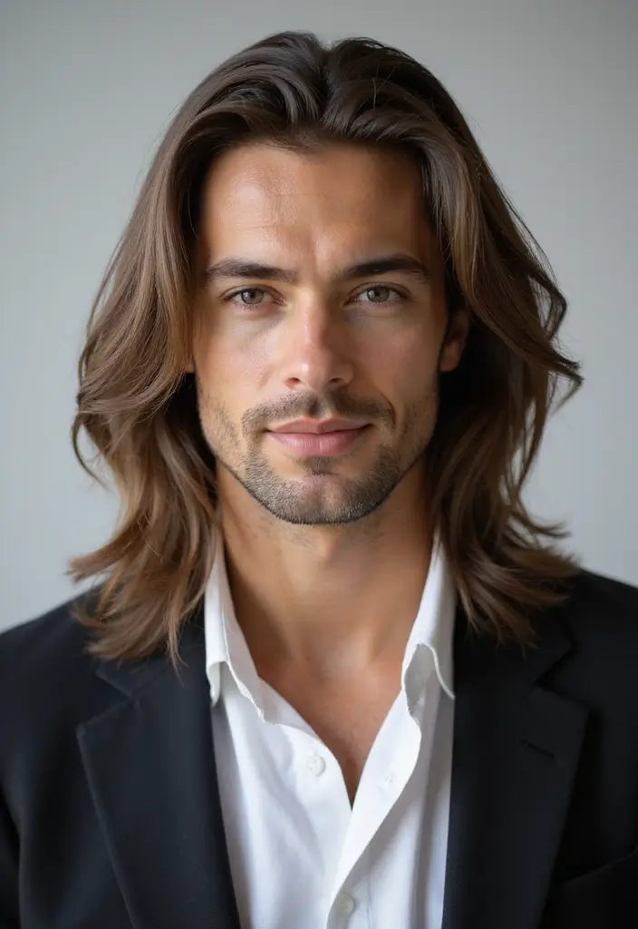 30 Terrific Long Hairstyles For Black Men To Rock In Style 23 30 Terrific Long Hairstyles For Black Men To Rock In Style - 21. Long Straight Hair